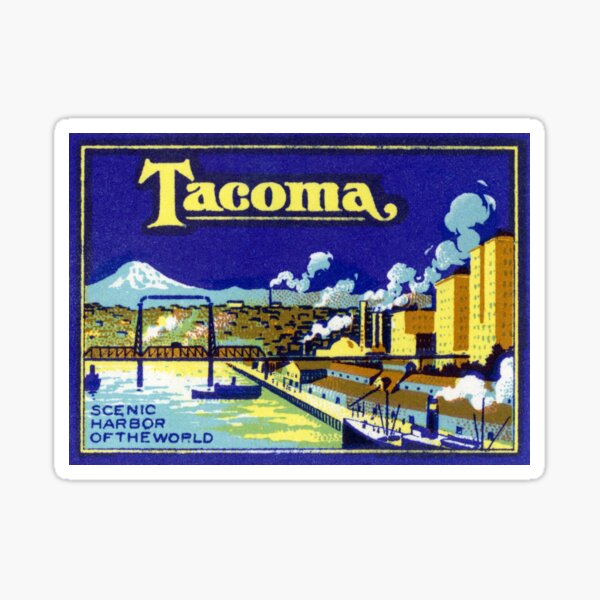 Item preview, 1930s Tacoma Washington  designed and sold by historicimage.