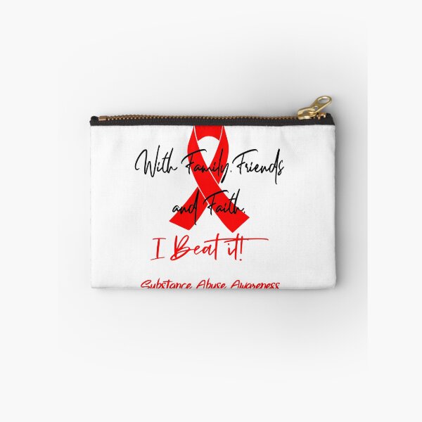 Item preview, Substance Abuse Warrior - With Family, Friends, and Faith - I BEAT IT! designed and sold by Robbsyn.