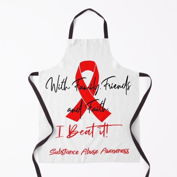 Item preview, Substance Abuse Warrior - With Family, Friends, and Faith - I BEAT IT! designed and sold by Robbsyn.