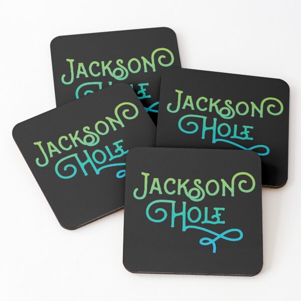 Item preview, Jackson Hole Wyoming Typographic Design designed and sold by Futurebeachbum.