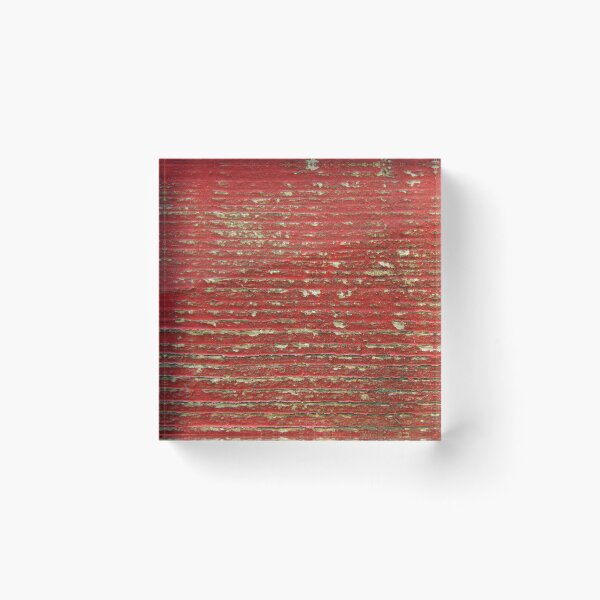 Item preview, Chipped Red Painted Wood designed and sold by Brooke T Ryan Photographic Art.