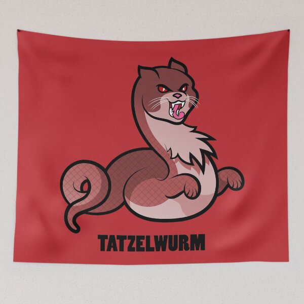 Item preview, Die Tatzelwurm designed and sold by Jennifer-Smith.