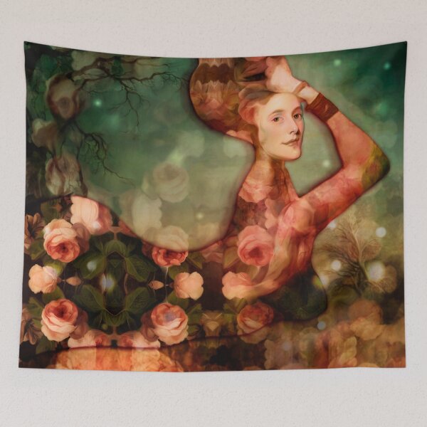 Item preview, Sirena entre Flores designed and sold by MarCanton.