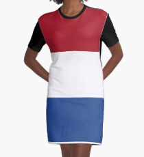 The Netherlands Flag - Dutch T-Shirt Graphic T-Shirt Dress