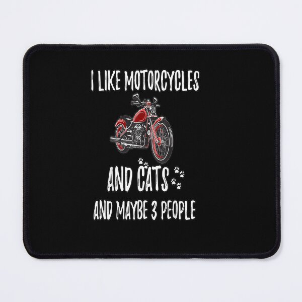 Item preview, I Like Motorcycles And Cats And Maybe 3 People Vintage designed and sold by Sarena84.
