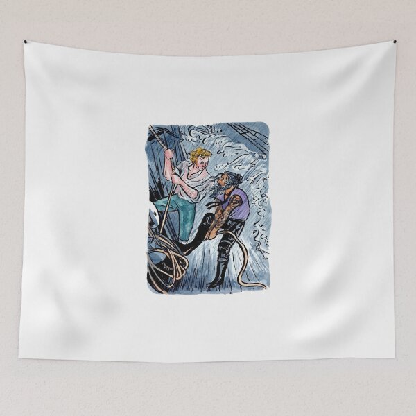 Item preview, OFMD Captains Caught in the Rain Art designed and sold by EthelMonahan.
