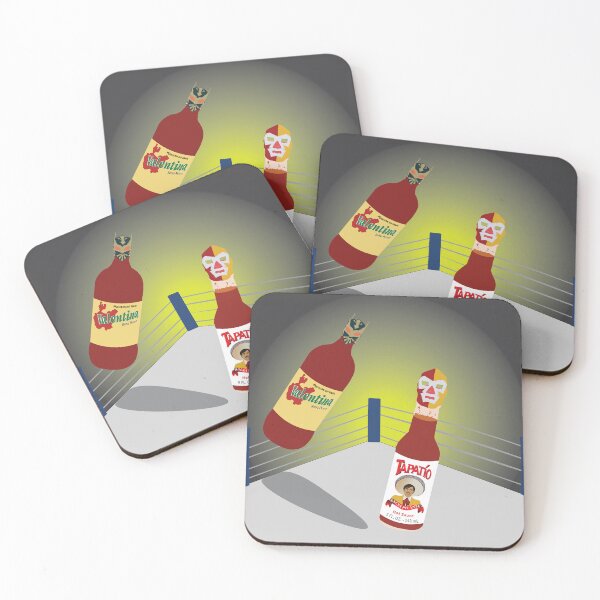 Item preview, Mexican sauce luchadores designed and sold by EsjCreative.