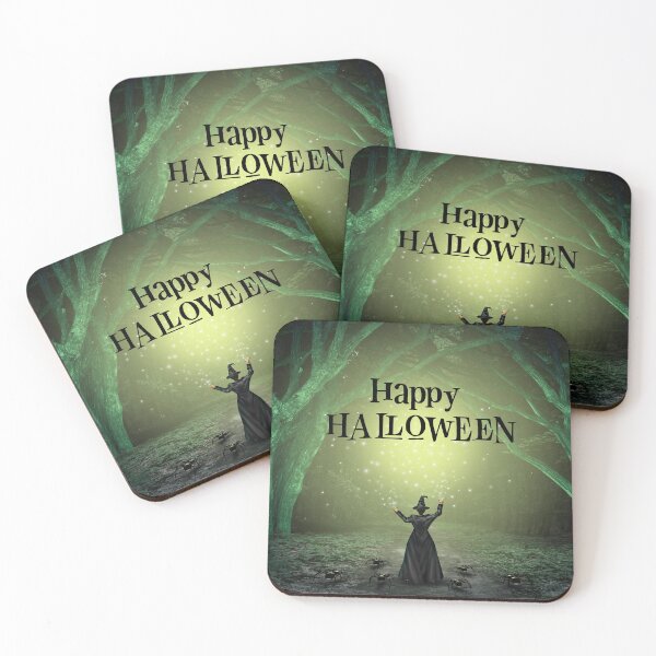 Item preview, Happy Halloween Greeting 2 designed and sold by Edenglow Prints & Peculiars.