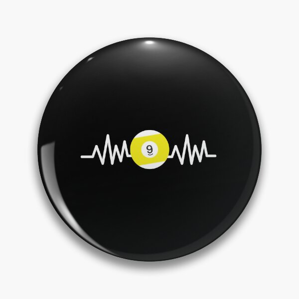 Item preview, Billiard Player Ball Heartbeat designed and sold by PegeenWarm.