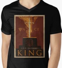 Once and Future King Men's V-Neck T-Shirt