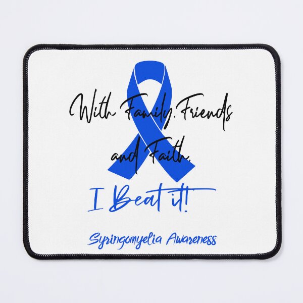 Item preview, Syringomyelia Warrior - With Family, Friends, and Faith - I BEAT IT! designed and sold by Robbsyn.