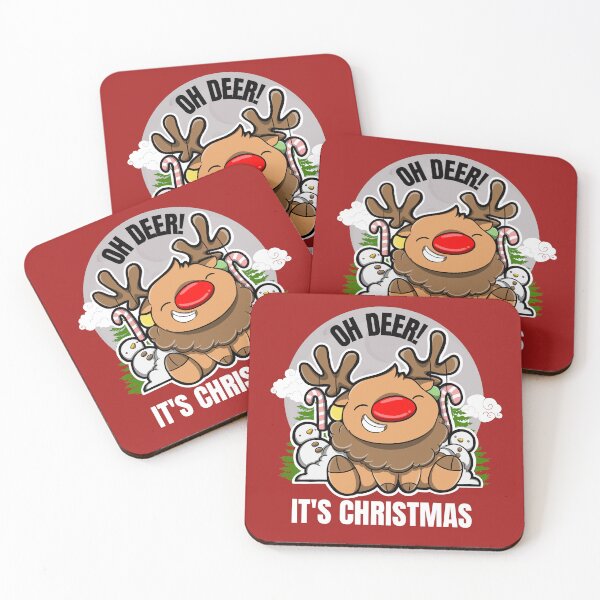 Item preview, Oh deer It's Christmas designed and sold by The magic  Yellow bus.