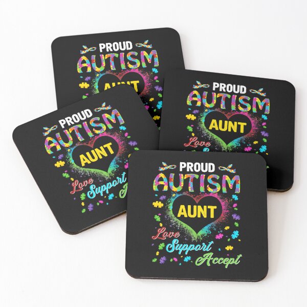 Item preview, Proud Autism Aunt Love Support Accept Help Awareness designed and sold by HaaChris-Artis.