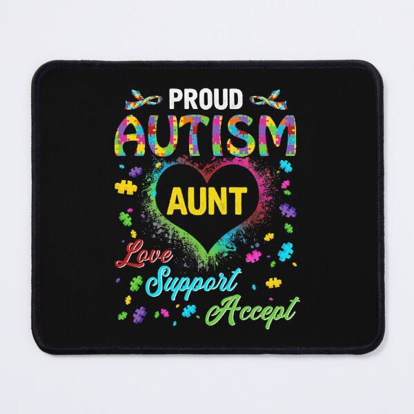 Item preview, Proud Autism Aunt Love Support Accept Help Awareness designed and sold by HaaChris-Artis.