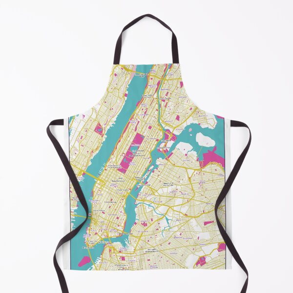 Item preview, New York City Map - Cotton Candy designed and sold by bheberer.