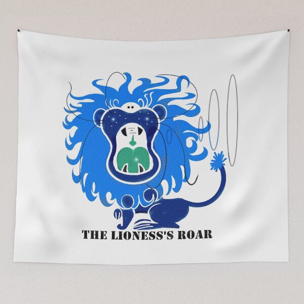 Item preview, Lion pattern - invert color effect  designed and sold by Shirley cute art .