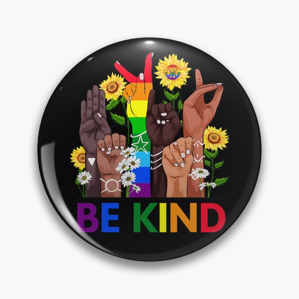 Artikelvorschau, Seien Sie freundlich Gebärdensprache Hand sprechen LGBTQ+ Gay Les Pride ASL entworfen und verkauft von GardNewerd.