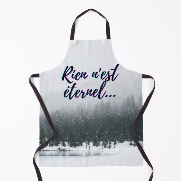 Item preview, Nothing lasts forever - popular french quotes theme gifts designed and sold by RebelliousRosee.