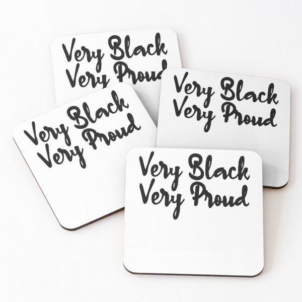 Item preview, Very Black Very Proud Funny Afro American Quote  designed and sold by Mariano ⭐⭐⭐⭐⭐.