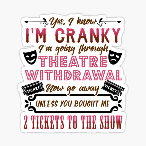 Item preview, Theatre Withdrawal designed and sold by KsuAnn.
