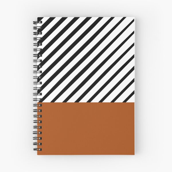 Item preview, Black and white stripe with brown designed and sold by FGCART.