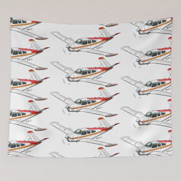 Item preview, Beechcraft Bonanza N21CN v tail designed and sold by Michael Garber.