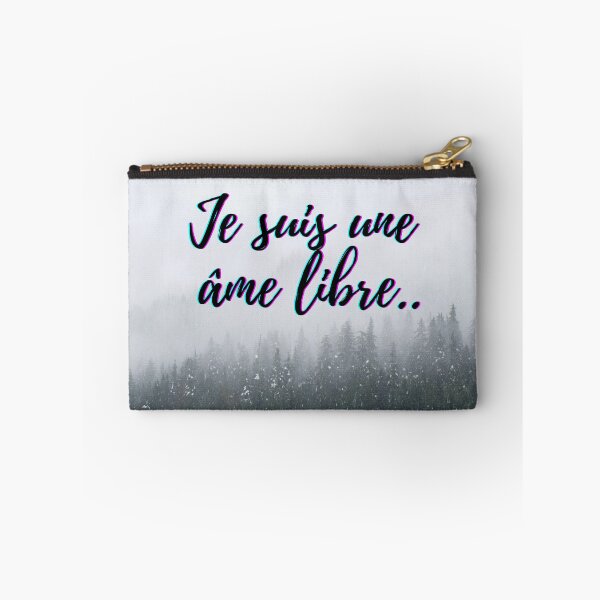 Item preview, I am a free soul - popular french quotes theme gifts  designed and sold by RebelliousRosee.
