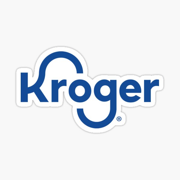 "KROGERlogo" Sticker for Sale by DenisKonope421 Redbubble
