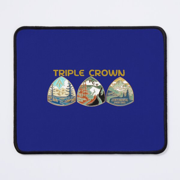 Item preview, hiking triple crown designed and sold by Broken Antler Designs .