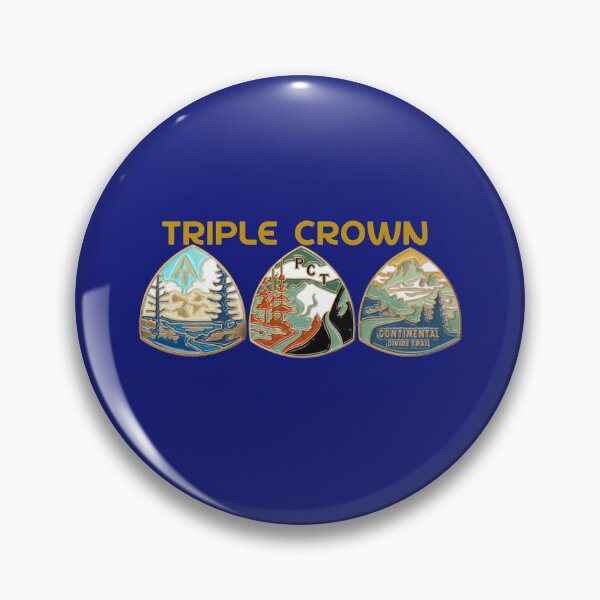 Item preview, hiking triple crown designed and sold by Broken Antler Designs .