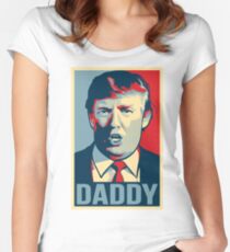President Donald J. Trump Daddy Store - Milo Yiannopoulos Women's Fitted Scoop T-Shirt