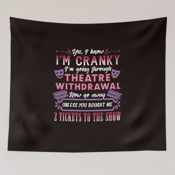 Item preview, Theatre Withdrawal. Theatre Lover. designed and sold by KsuAnn.