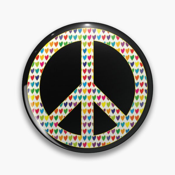 Item preview, PEACE designed and sold by Jackie Saad Robinson.