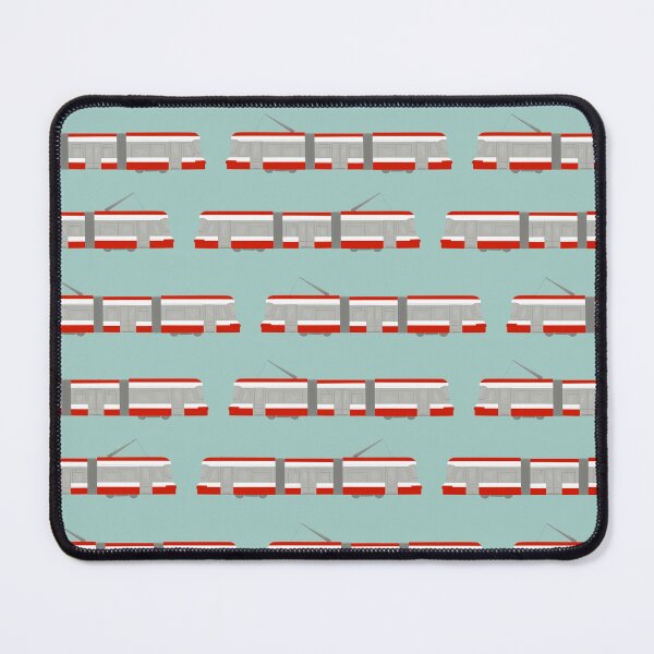 Item preview, Toronto Streetcar Pattern designed and sold by illustrations by debs.
