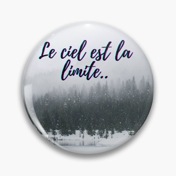 Item preview,  Sky is not the limit - popular french quotes theme gifts  designed and sold by RebelliousRosee.