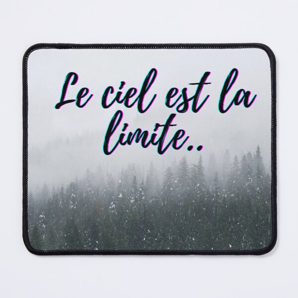 Item preview, Sky is not the limit - popular french quotes theme gifts designed and sold by RebelliousRosee.