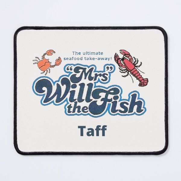 Item preview,  Mrs Will The Fish Taff designed and sold by Bagsyrose.