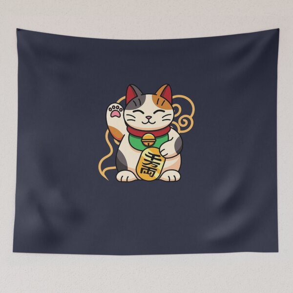 Item preview, Japanese cat with money classic designed and sold by Frost514.