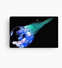Final Fantasy 7 Cloud Canvas Print