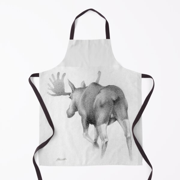 Item preview, Moose Departing designed and sold by Patricia Howitt.
