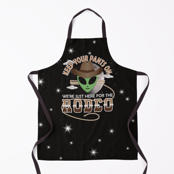 Item preview, Keep your Pants On - Rodeo Cowboy Alien Abduction designed and sold by NoBonesLife.