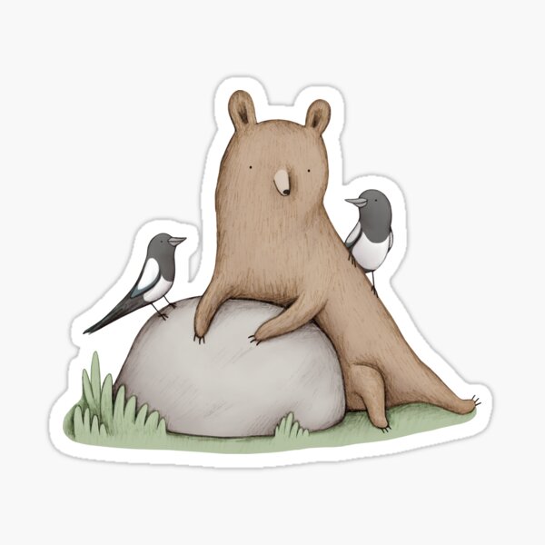 Item preview, Bear & Birds designed and sold by SophieCorrigan.