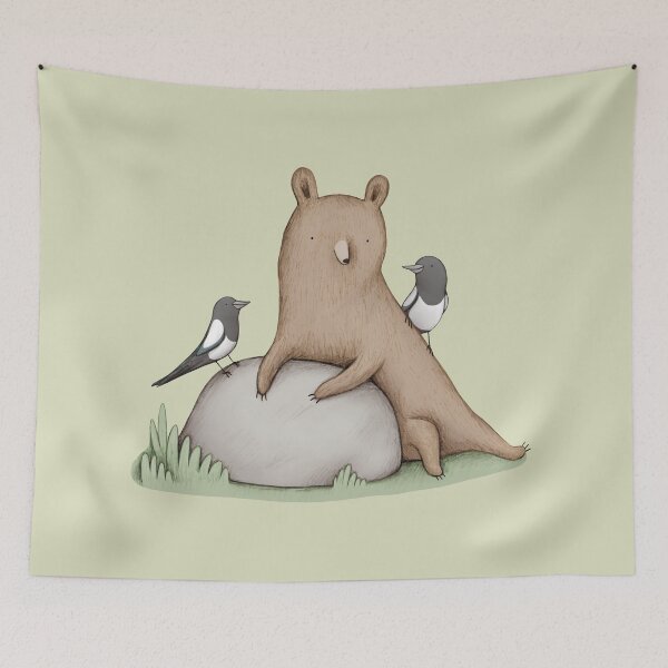 Item preview, Bear & Birds designed and sold by SophieCorrigan.