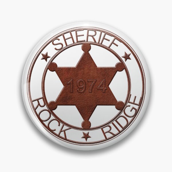 Item preview, Sheriff of Rock Ridge designed and sold by Gibbonzo.