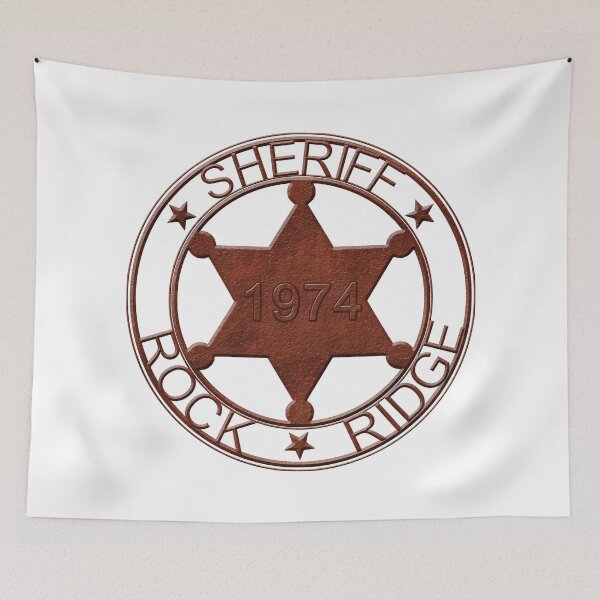 Item preview, Sheriff of Rock Ridge designed and sold by Gibbonzo.