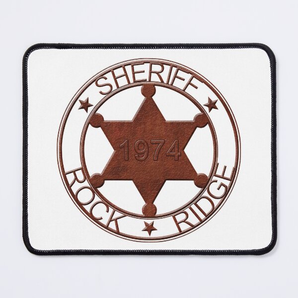 Item preview, Sheriff of Rock Ridge designed and sold by Gibbonzo.