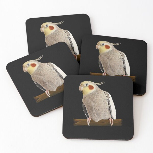 Item preview, Cutest Cockatiel  designed and sold by OtillieArt.