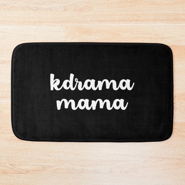Item preview, Kdrama Mama - White on Black designed and sold by nohstyle.