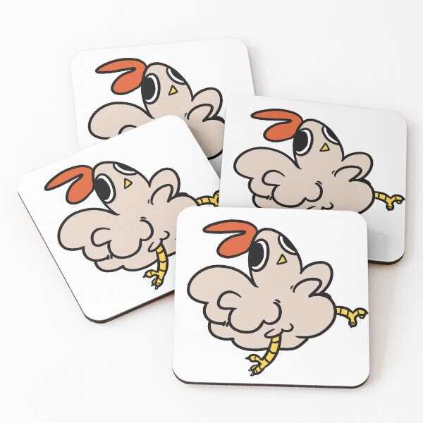 Item preview, flying chicken sticker designed and sold by Cuhreestina.