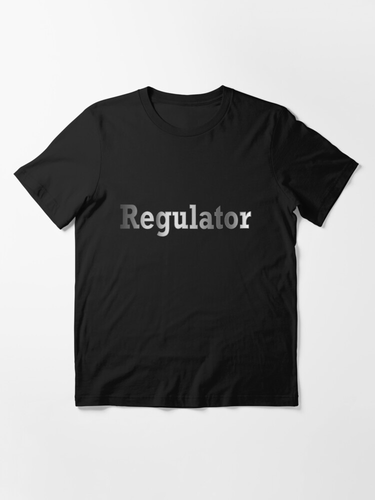 【取寄】REGULATOR T-SHIRT - BLACK シャツ